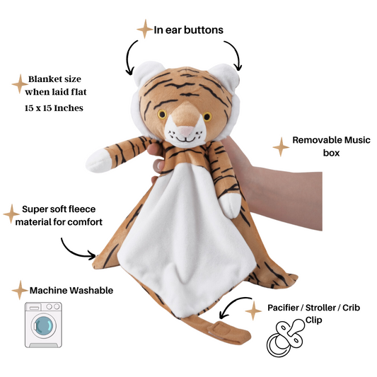 love by emi white noise and lullaby lovey indi the tiger description image of beautiful practical features