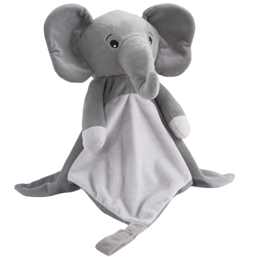 main image of love by emi white noise and lullaby comforter Ellie the Elephant lovey 